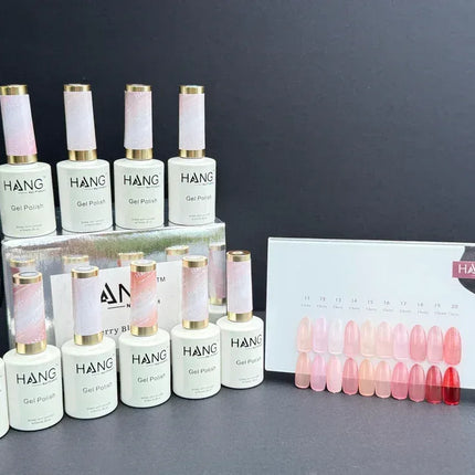 HANG Jelly Gel - Glass Bead Water Collection - 10 colors (#11 to #20) + Free Display (5.95/ea) - TTT Nails Supply