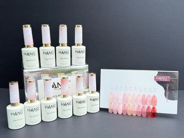 HANG Jelly Gel - Glass Bead Water Collection - 10 colors (#11 to #20) + Free Display (5.95/ea) - TTT Nails Supply