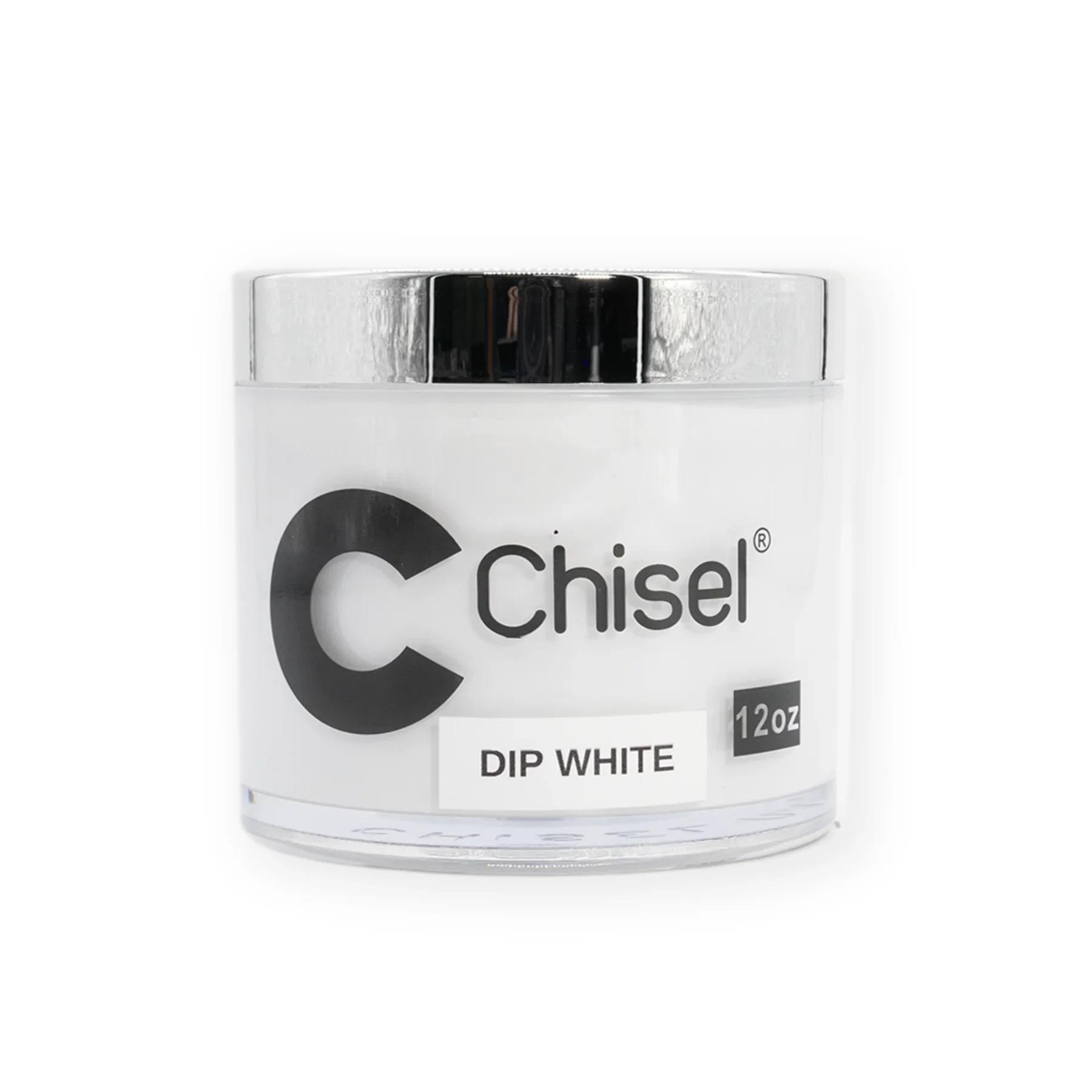 Chisel 2 in 1 Acrylic & Dipping Powder Refill 12oz - Dip White