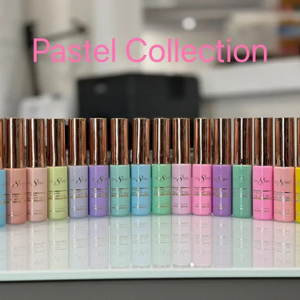 Cre8tion Detailing Nail Art Gel - Pastel Collection - 18 colors 0.33oz (gel line) - TTT Nails Supply