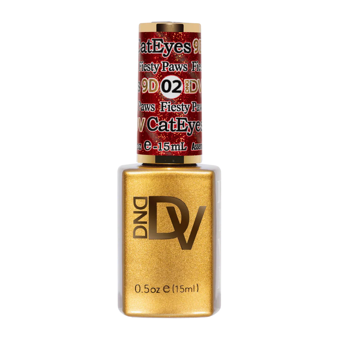 DIVA 9D Cat Eye Glassball - #02 Fiesty Paws