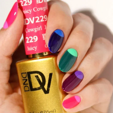 DND DIVA Swatch #07 - Parallel Universe Collection 36 colors (#219 - #254) - TTT Nails Supply