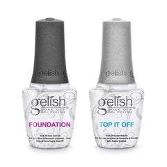 Gelish HARMONY Dynamic Duo - Foundation & Top It Off Sealer - TTT Nails Supply