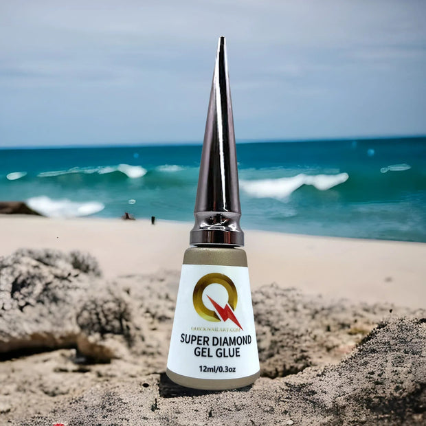 Super Diamond Gel Glue- Easy Brush/No Wipe- BUY 5 free 1 - TTT Nails Supply