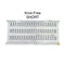 FLARE Eyelash (Knot Free) SHORT - 100 Trays - TTT Nails Supply
