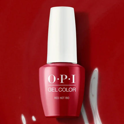 OPI GELCOLOR - GCA70 - RED HOT RIO - TTT Nails Supply