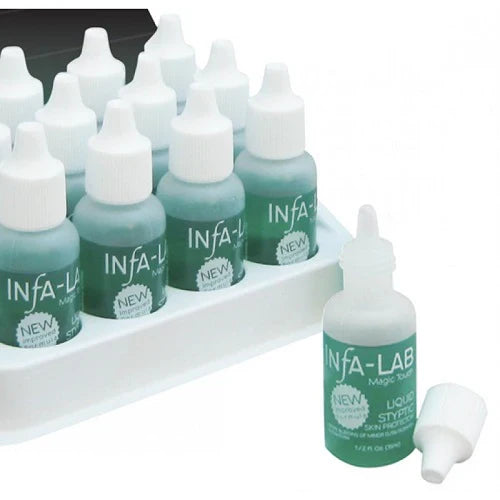 Infa-Lab Magic Touch Liquid Styptic Nails Stop Bleeding Skin (0.5 oz)