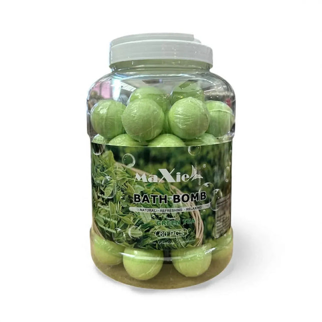Maxie Bath Bomb - Green Tea 60pcs - TTT Nails Supply