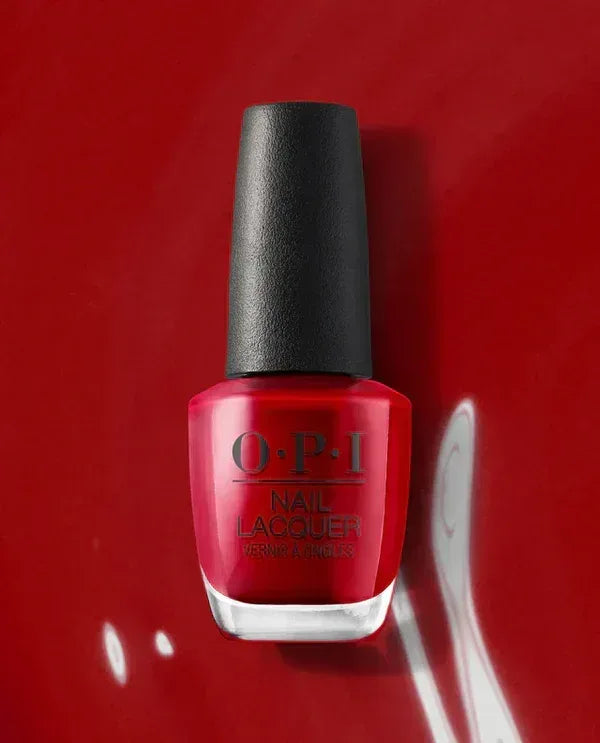 OPI NAIL LACQUER - NLA70 - RED HOT RIO - TTT Nails Supply