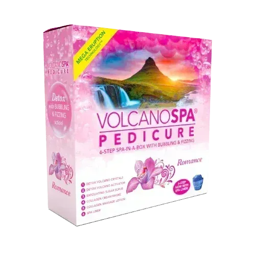 La Palm Volcano Spa Pedicure 6-Step - Romance (Case 36pcs) - TTT Nails Supply