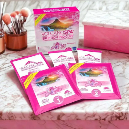 La Palm Volcano Spa Pedicure 6-Step - Romance (Case 36pcs) - TTT Nails Supply
