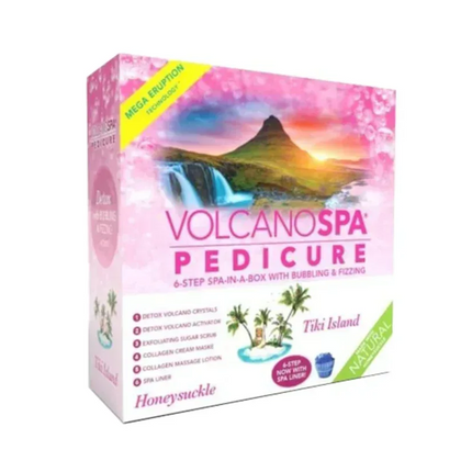 La Palm Volcano Spa Pedicure 6-Step - Tiki Island: Honeysuckle (Case 36pcs) - TTT Nails Supply