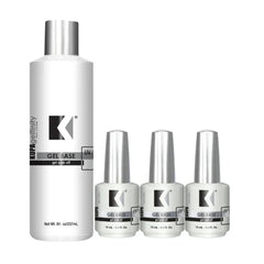 KUPA GelFinity Base Coat Refill 8oz & 03 Bottles 0.5oz - TTT Nails Supply