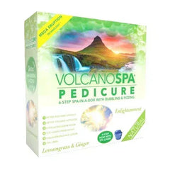 La Palm Volcano Spa Pedicure 6-Step - Enlightenment: Lemongrass & Ginger (Case 36pcs) - TTT Nails Supply