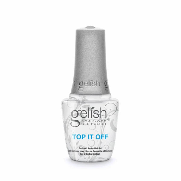 Gelish HARMONY - Top It Off Soak-Off Sealer Gel Top Coat 0.5oz (15ml)