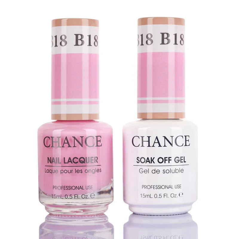 Cre8tion CHANCE Matching Duo Gel Polish 0.5oz - Bare Collection - B18