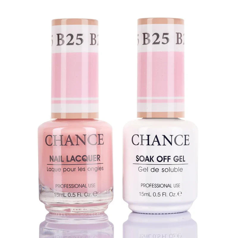 Cre8tion CHANCE Matching Duo Gel Polish 0.5oz - Bare Collection - B25