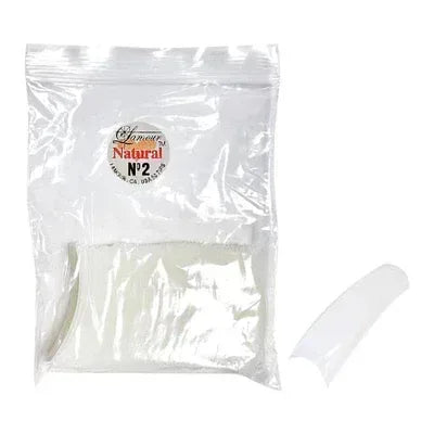 LAMOUR Natural Tips - #2 (50pcs/bag) - TTT Nails Supply